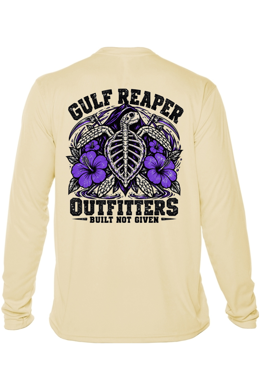 Ancient Tide Solar Long Sleeve – Royal Purple Print