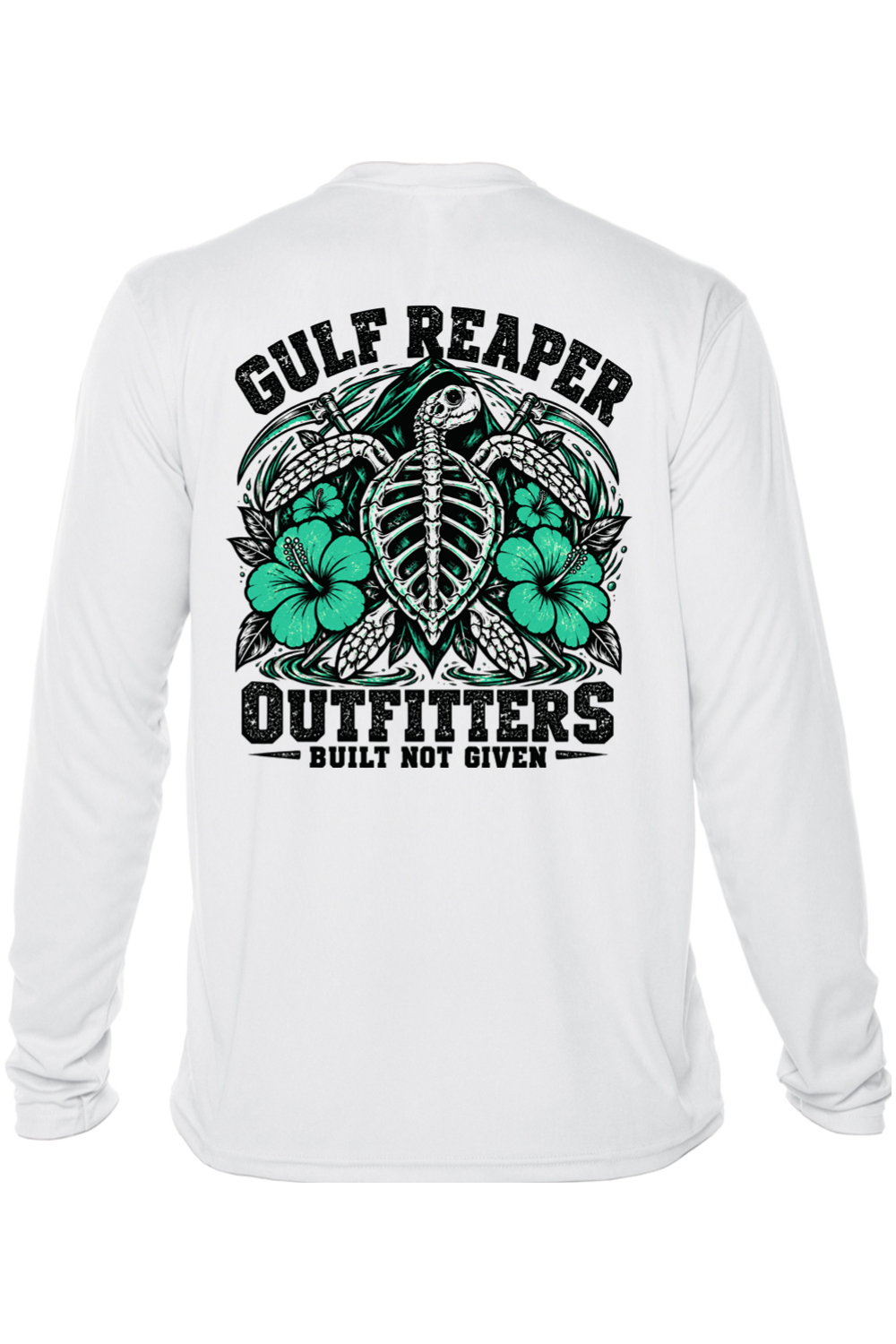 Ancient Tide Solar Long Sleeve – Sea Green Print