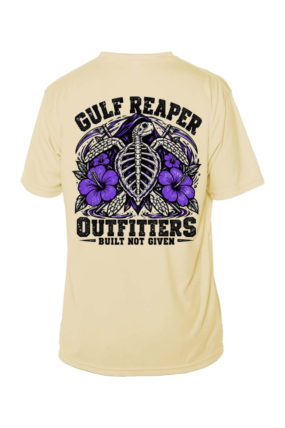 Ancient Tide Solar Short Sleeve – Royal Purple Print