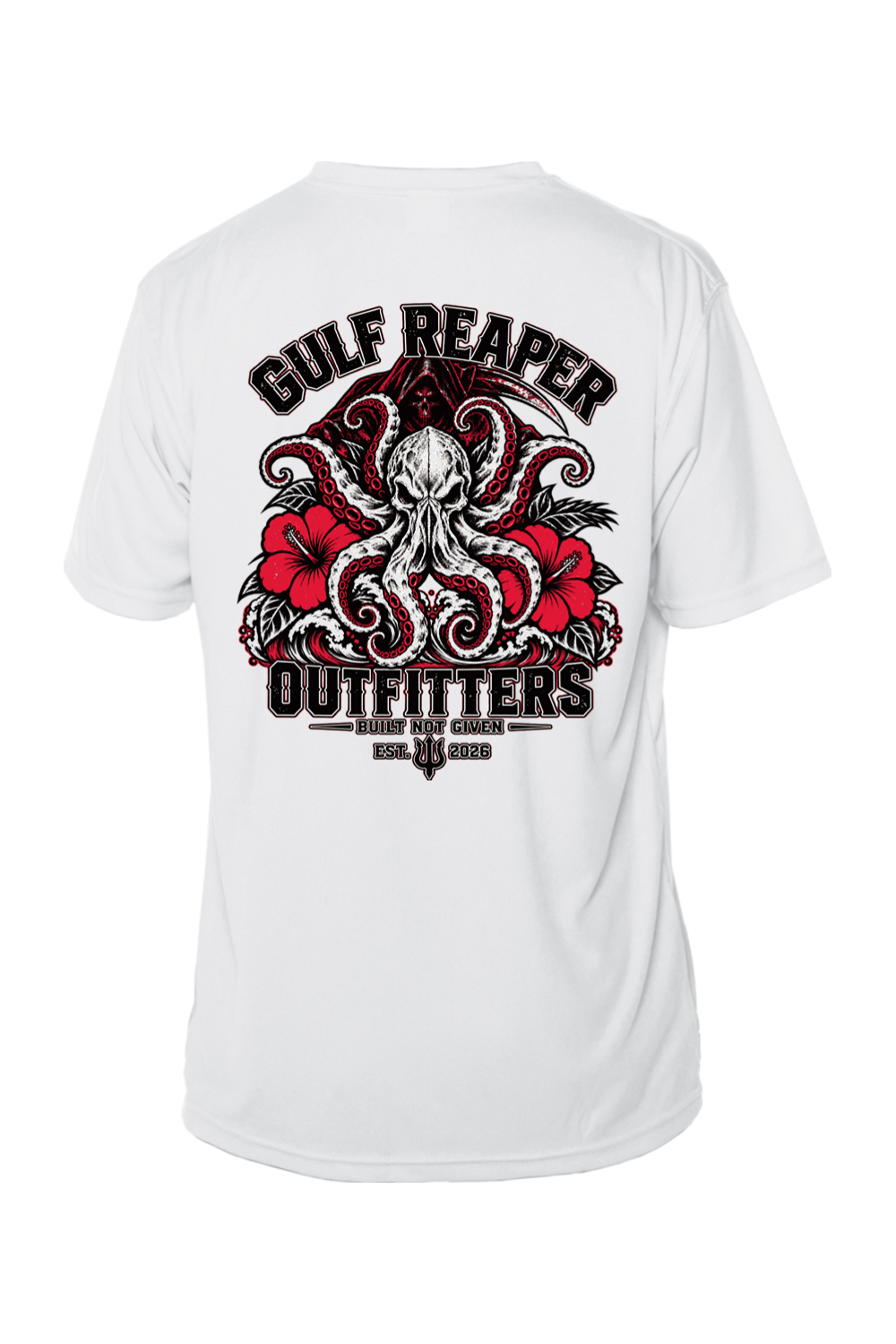 Kraken’s Grip Solar Short Sleeve – Crimson Print