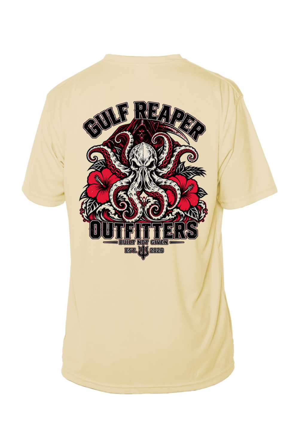 Kraken’s Grip Solar Short Sleeve – Crimson Print