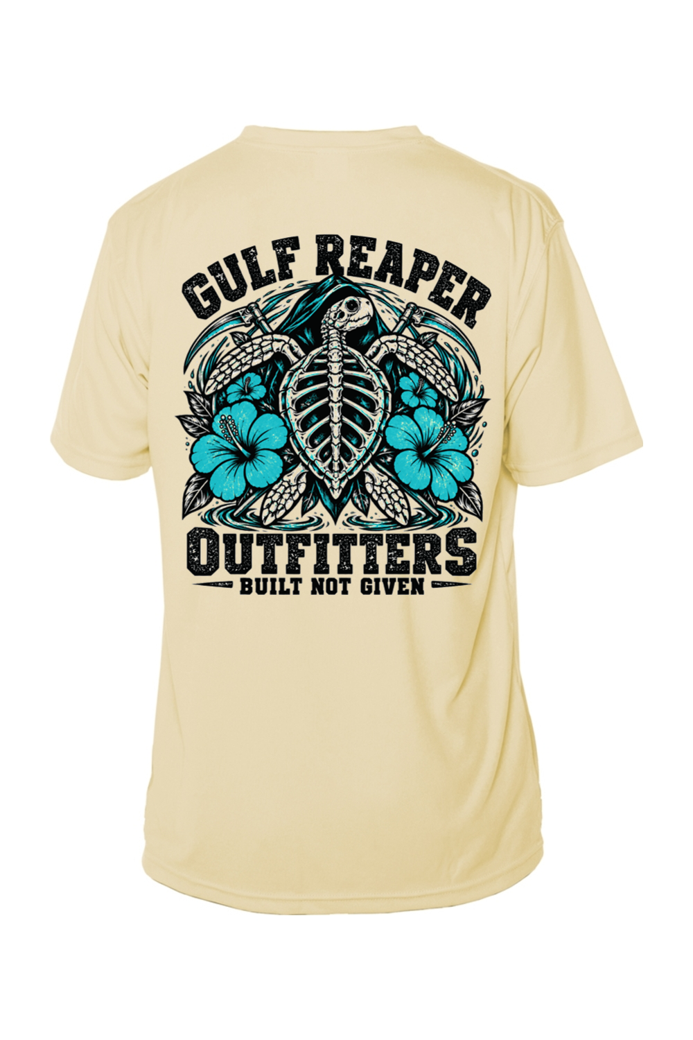 Ancient Tide Solar Short Sleeve – Gulf Teal Print