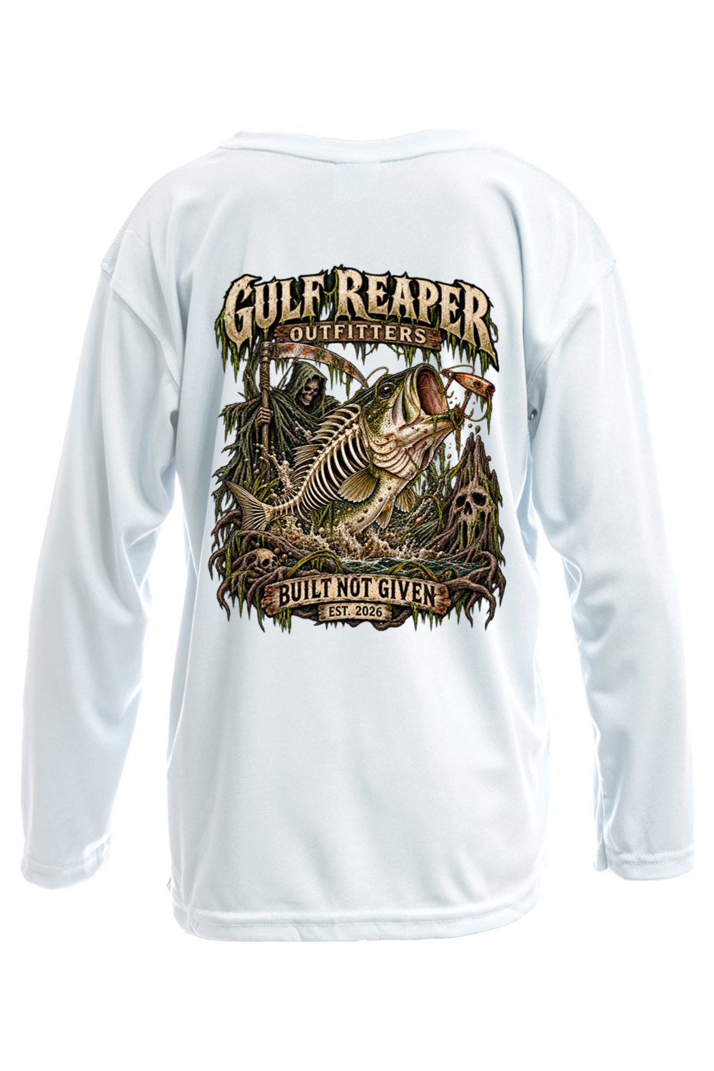 Freshwater Bass Kids’ Solar Long Sleeve