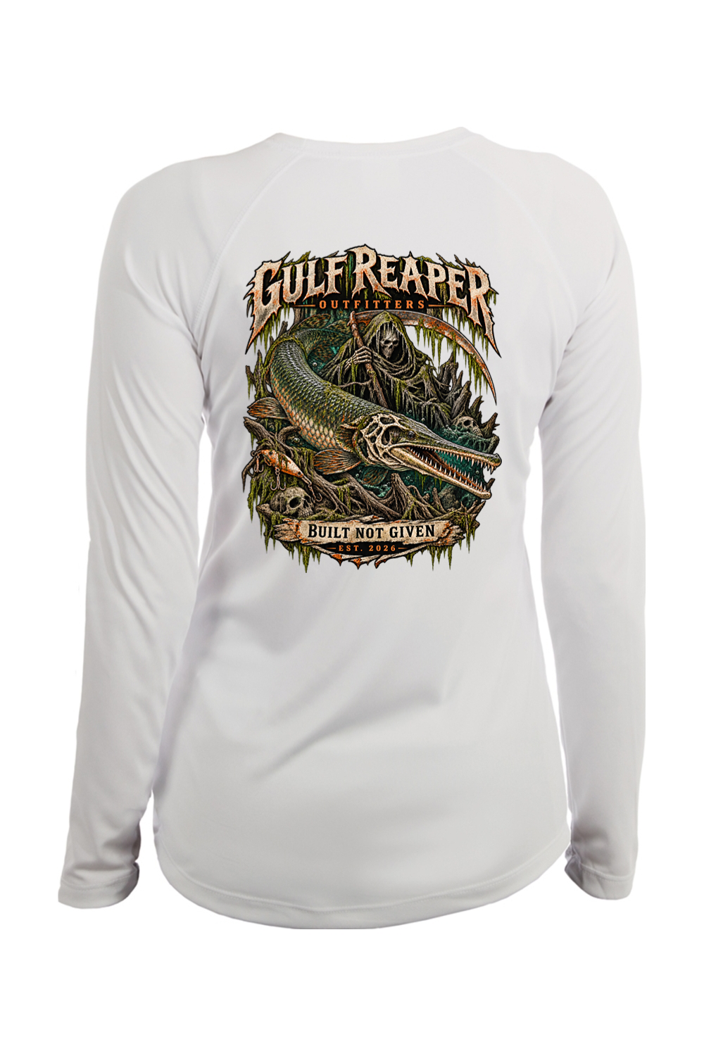 Freshwater Alligator Gar Women’s Solar Long Sleeve