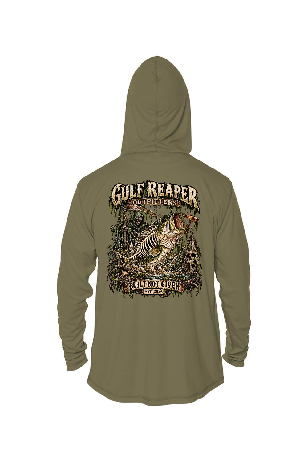 Freshwater Bass Men’s Solar Hoodie