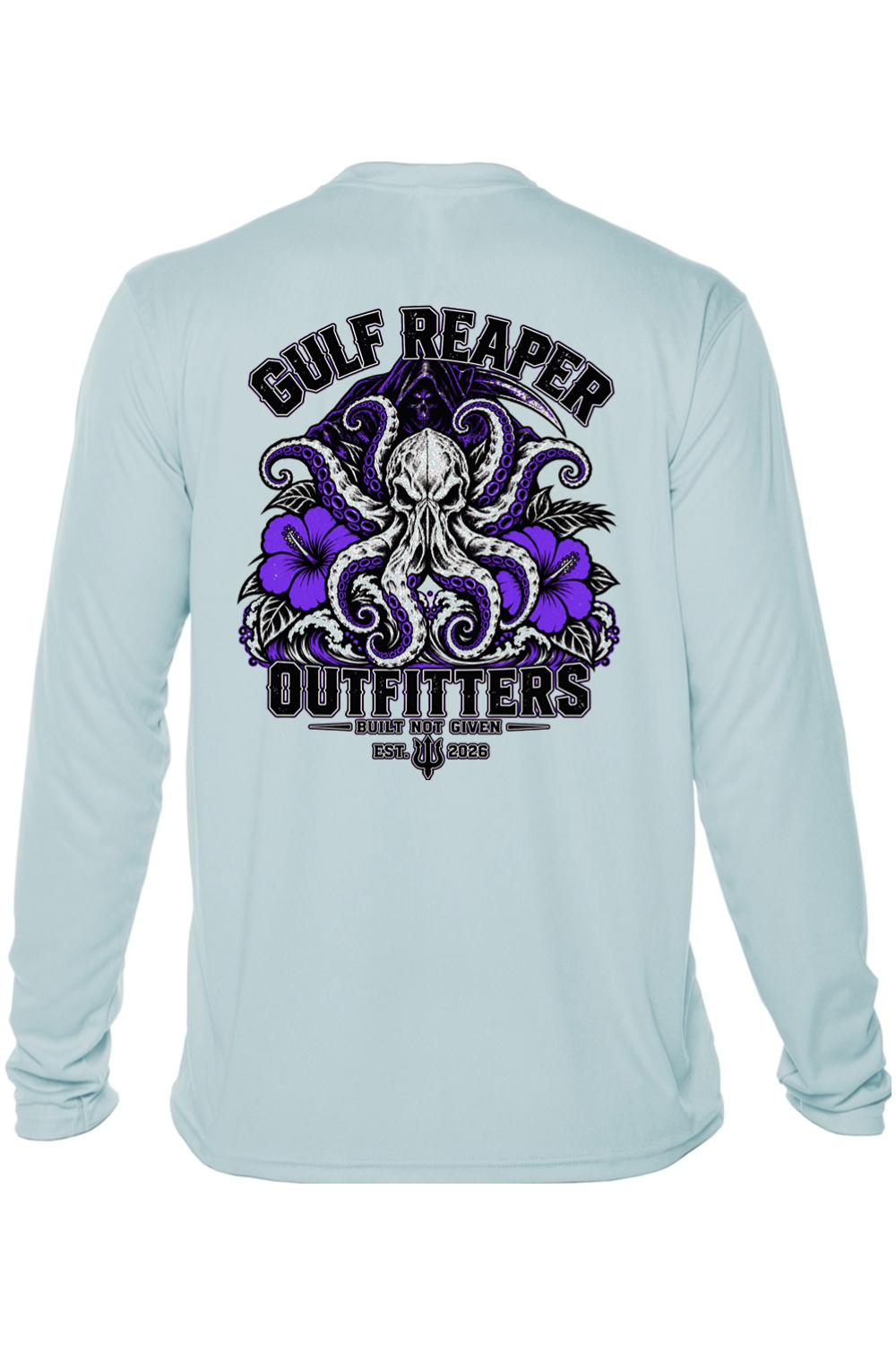 Kraken’s Grip Solar Long Sleeve – Royal Purple Print