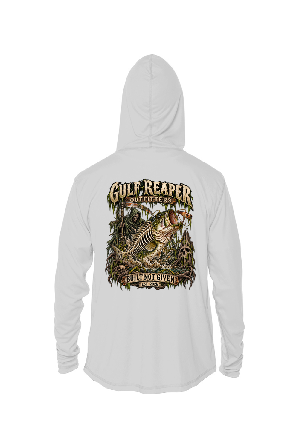Freshwater Bass Kids’ Solar Hoodie