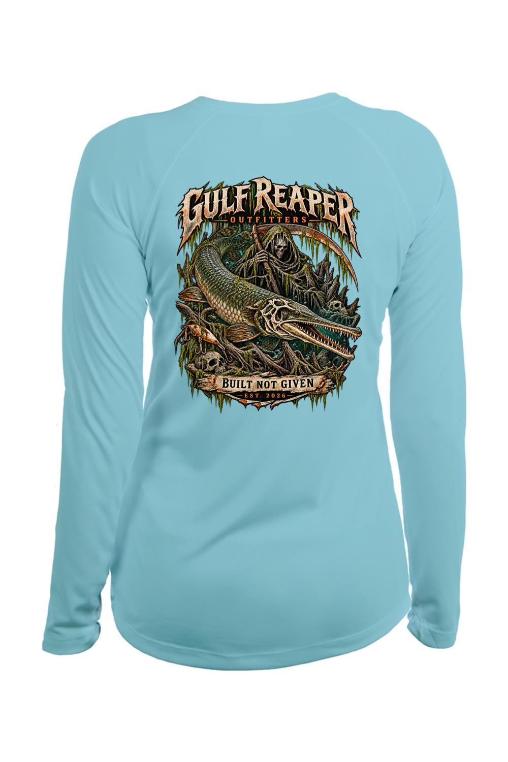 Freshwater Alligator Gar Women’s Solar Long Sleeve
