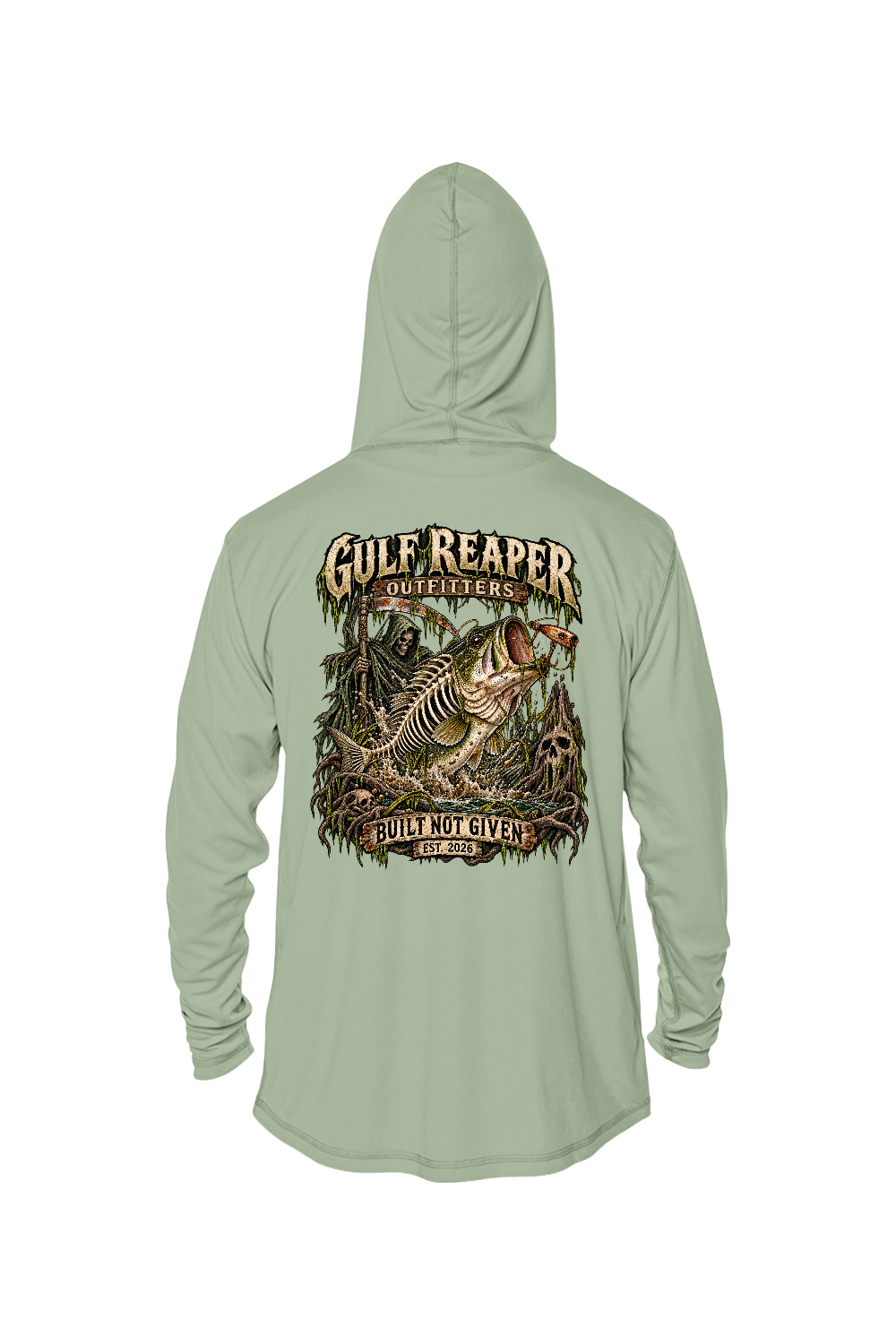 Freshwater Bass Men’s Solar Hoodie