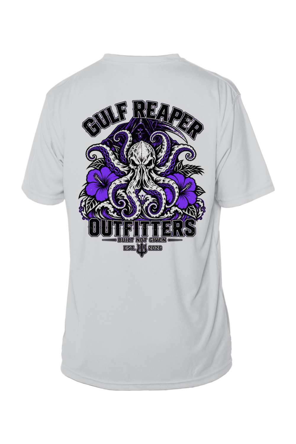 Kraken’s Grip Solar Short Sleeve – Royal Purple Print
