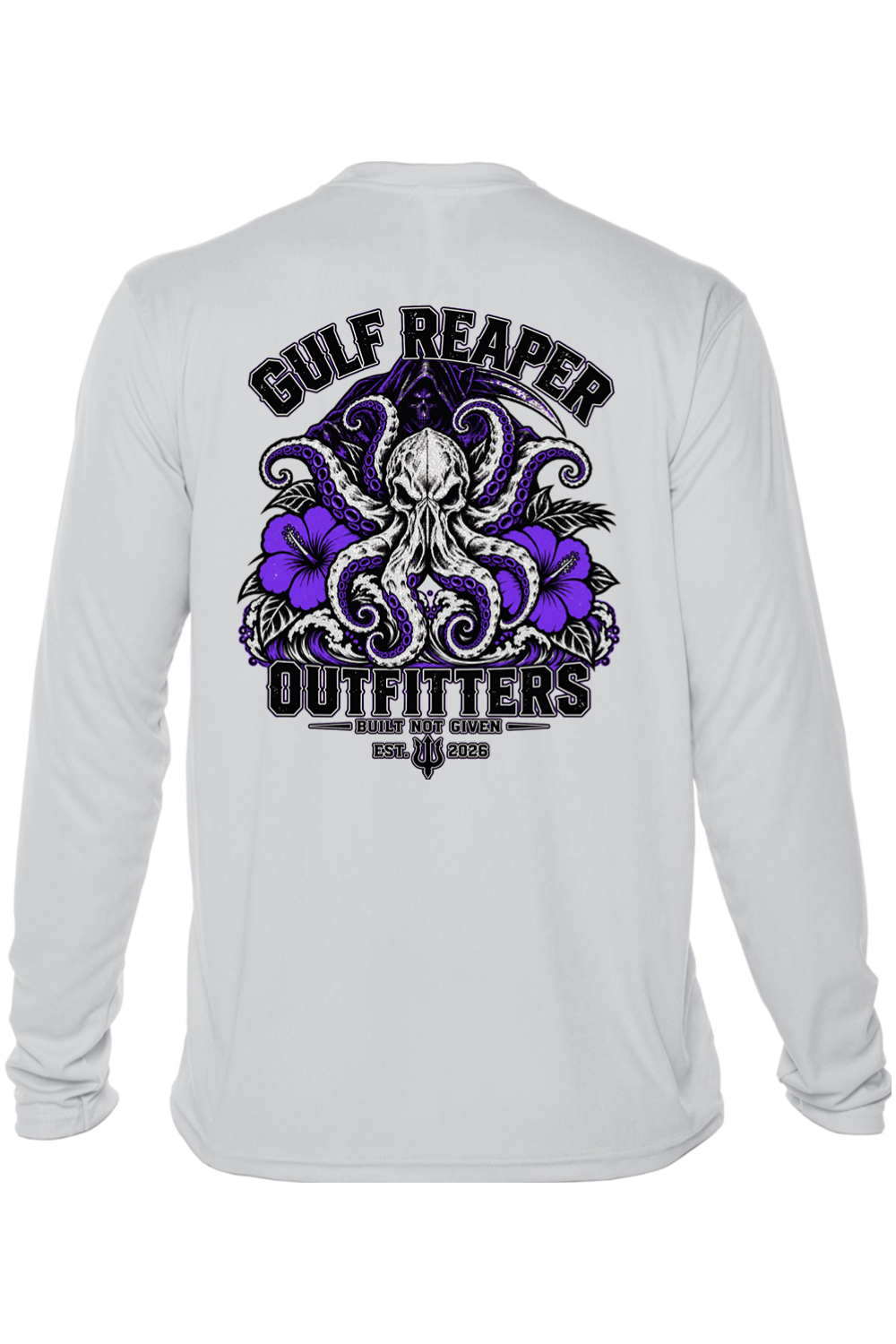 Kraken’s Grip Solar Long Sleeve – Royal Purple Print