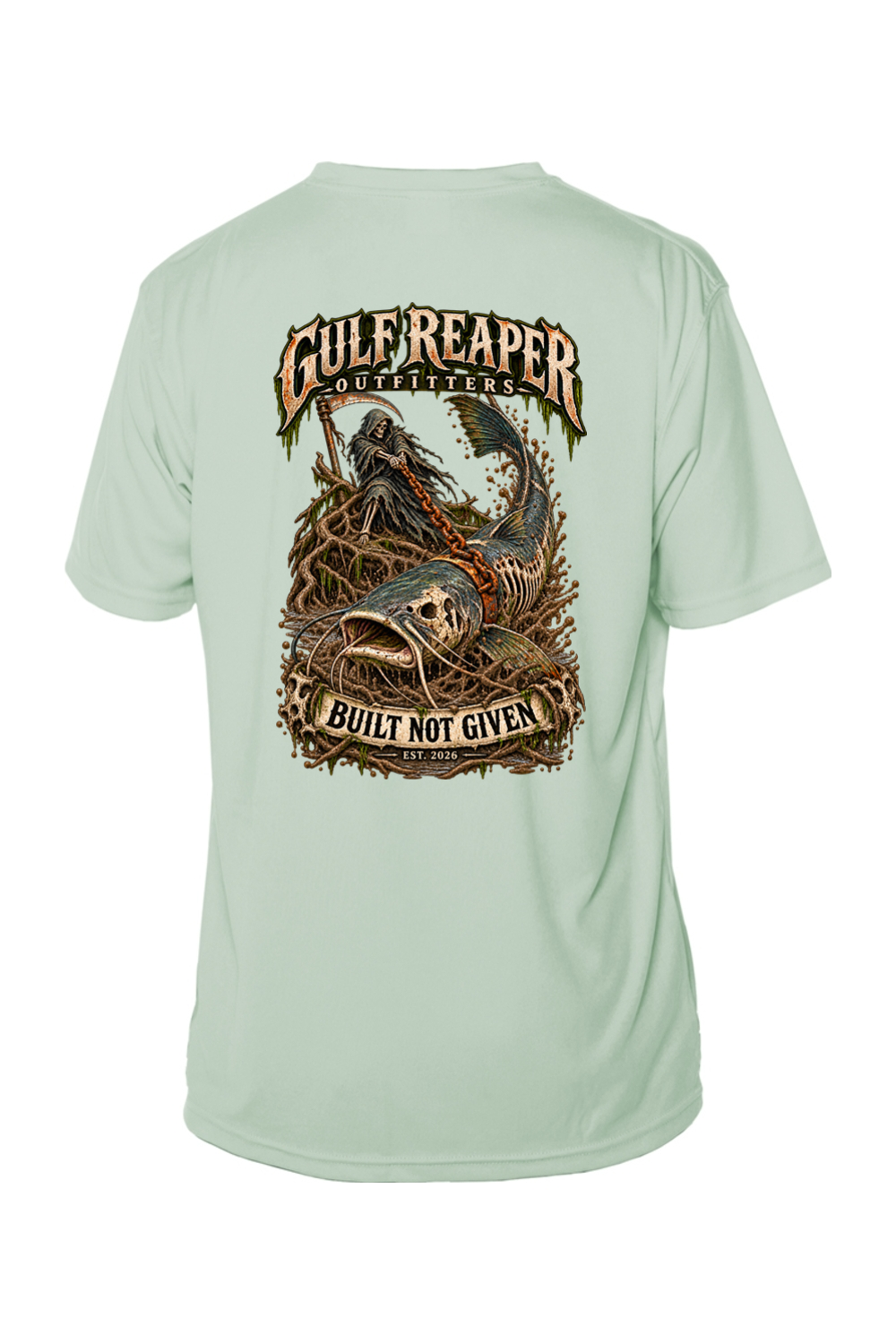 Freshwater Catfish Men’s Solar Short Sleeve