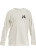 Death Current Kids’ Solar Long Sleeve – Electric Blue Print