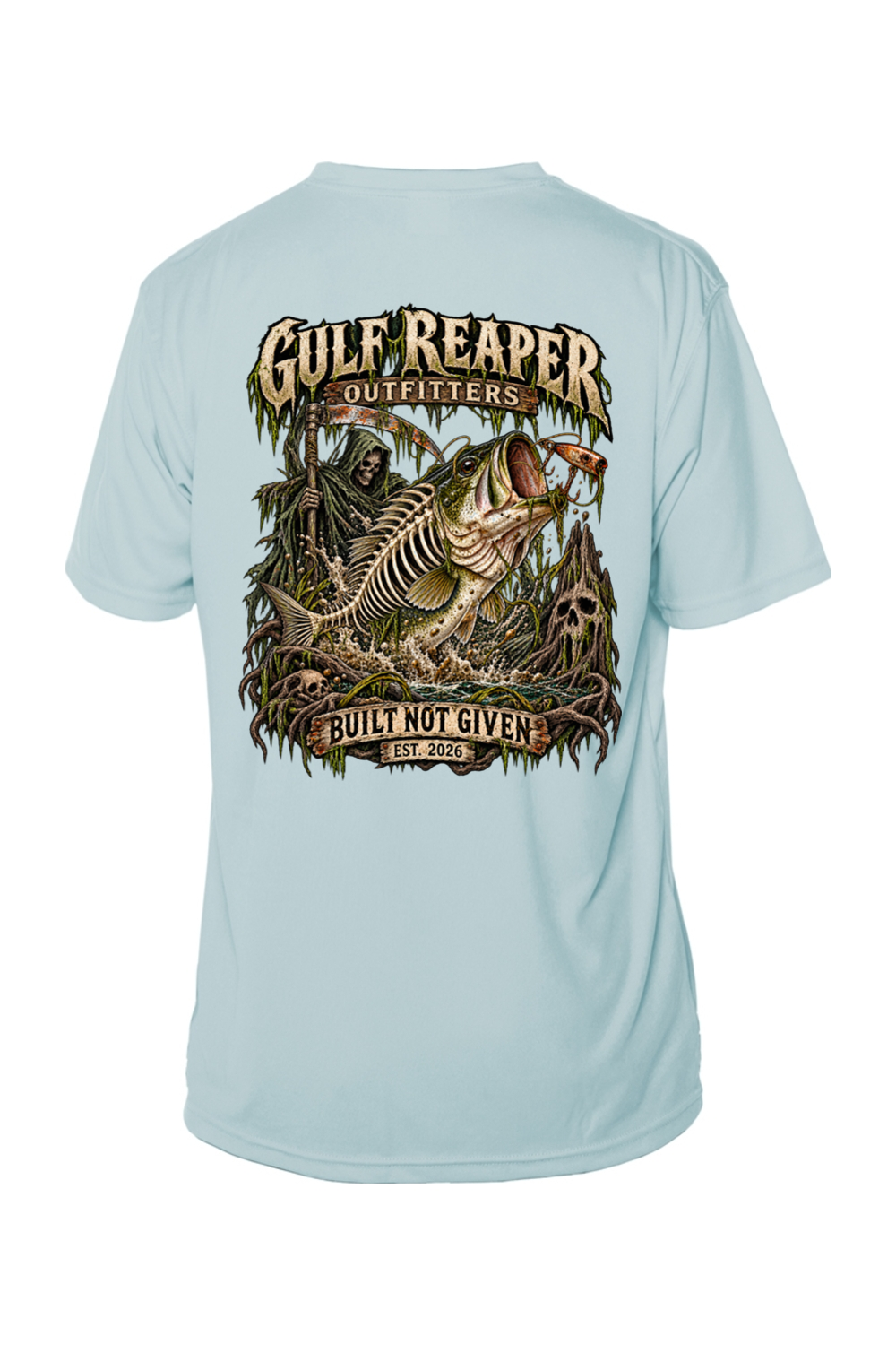 Freshwater Bass Men’s Solar Short Sleeve