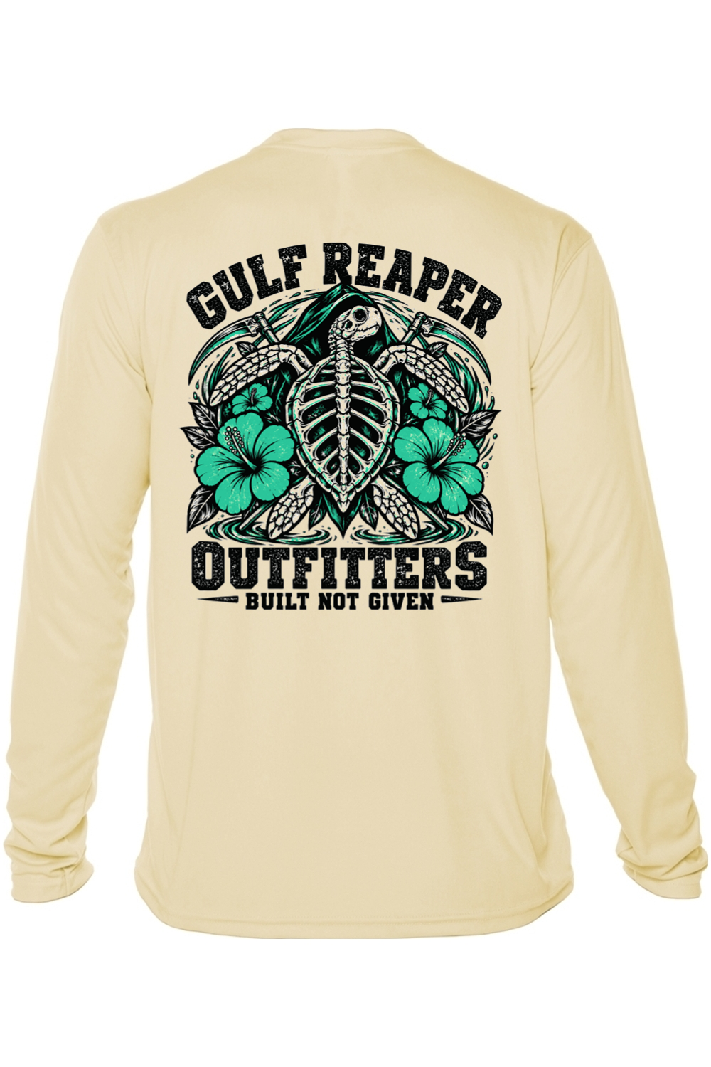 Ancient Tide Solar Long Sleeve – Sea Green Print