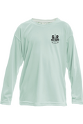 Kraken’s Grip Kids’ Solar Long Sleeve – Safety Orange Print