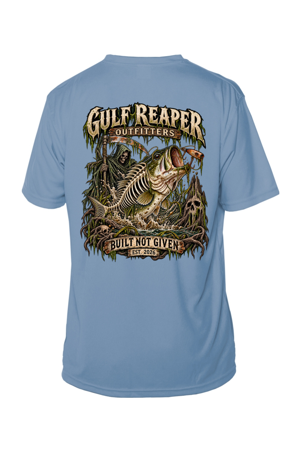 Freshwater Bass Men’s Solar Short Sleeve