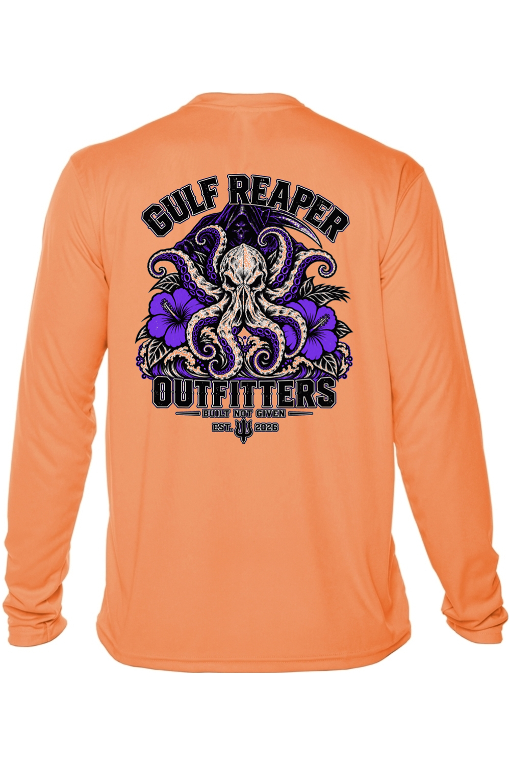 Kraken’s Grip Solar Long Sleeve – Royal Purple Print