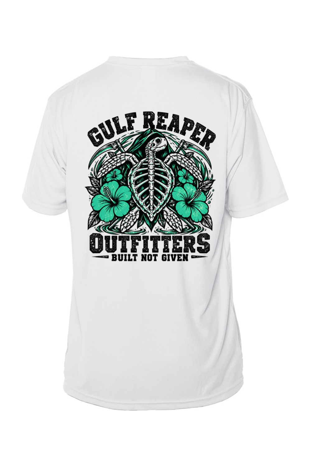 Ancient Tide Kids’ Solar Short Sleeve – Sea Green Print