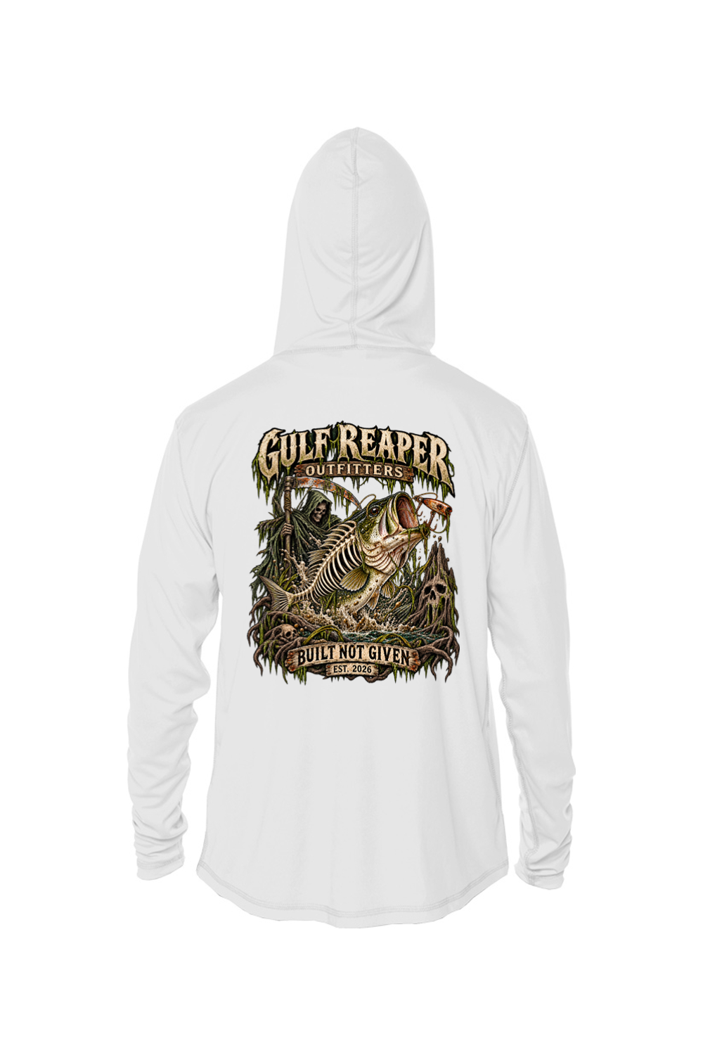 Freshwater Bass Kids’ Solar Hoodie