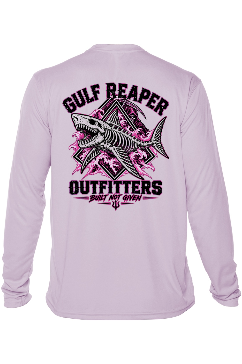 Death Current Solar Long Sleeve – Hot Pink Print