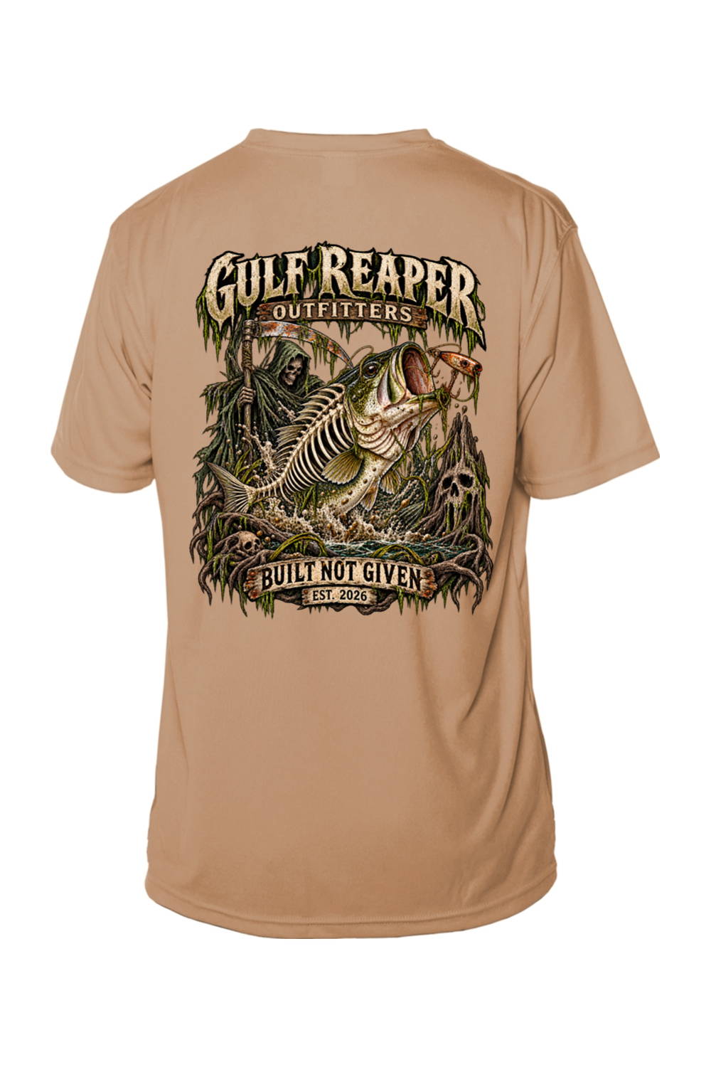 Freshwater Bass Men’s Solar Short Sleeve